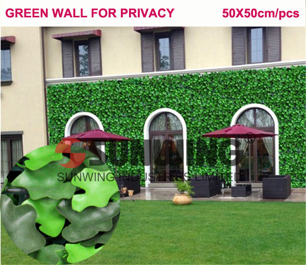 IVY Panel Plant Leaves Fence Boxwood Plants Artificial Hedge
