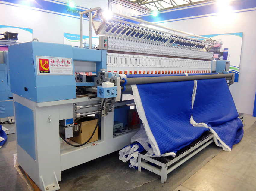 Yuxing Industrial Computerized Quilting and Embroidery Machine for Quilts, Garments, Bags