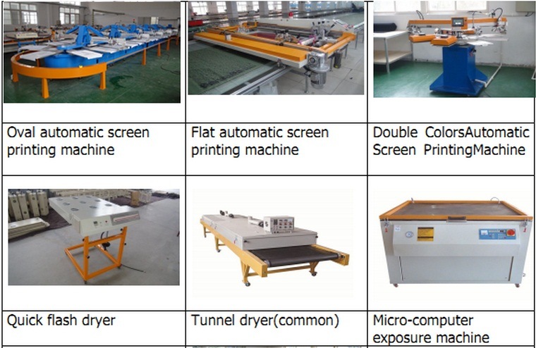 Automatic Oval Silk Screen Printing Machine, Automatic T-Shirt Screen Printer