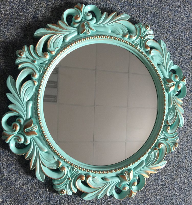 Plastic Wall Decor 20inch Frame Mirror