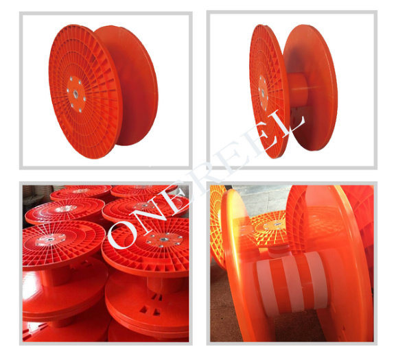 Processing Empty Plastic Cable Reel