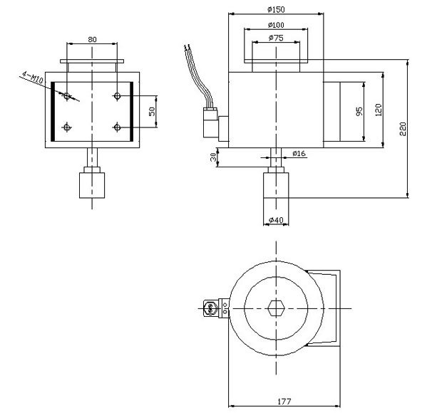 Textile Machinery Solenoid of 7512 Series