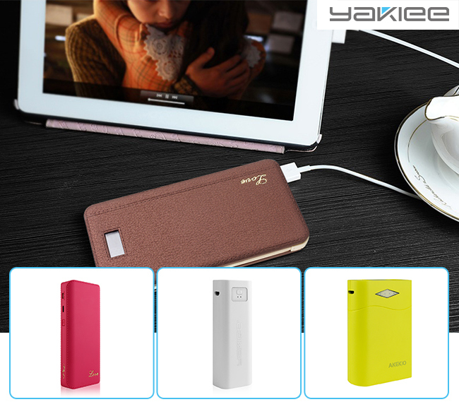 Customized LCD Screen USB Mobile Power Bank