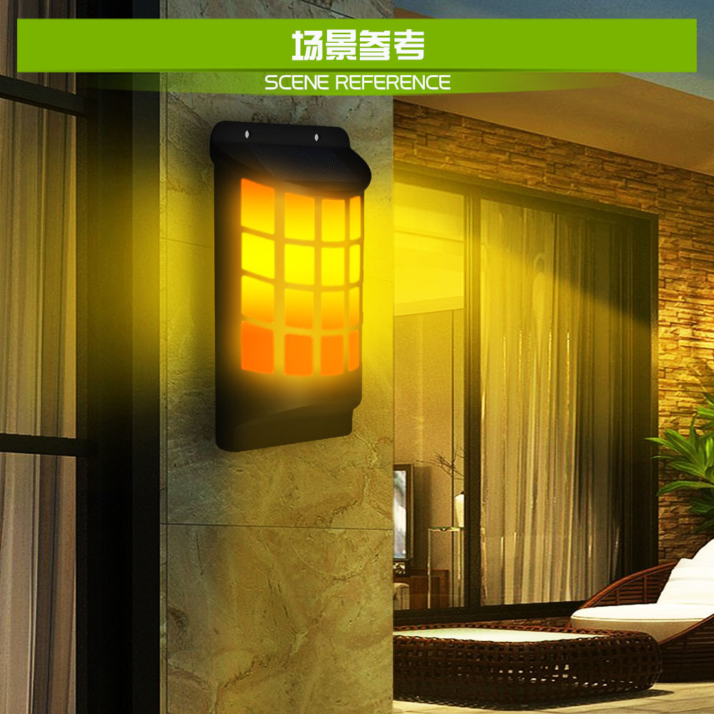 Solar Fire Solar Fire Cup Flame Balze Lawn Wall Decoration Lantern Lamp Light