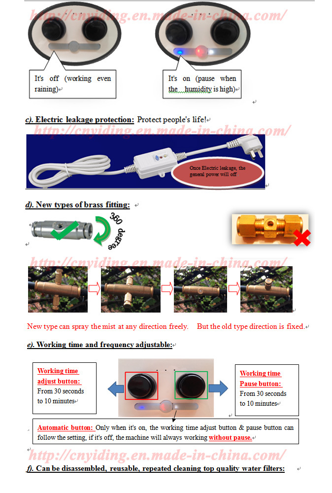 1L/Min High Pressure Mist System (DEX-220)
