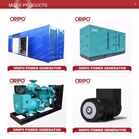 88kw Oripo Open Type Diesel Generator with Lovol Engine