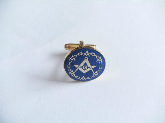 Flag Cufflinks with Letter, Epoxy-Dripping Cufflink (GZHY-XK-004)