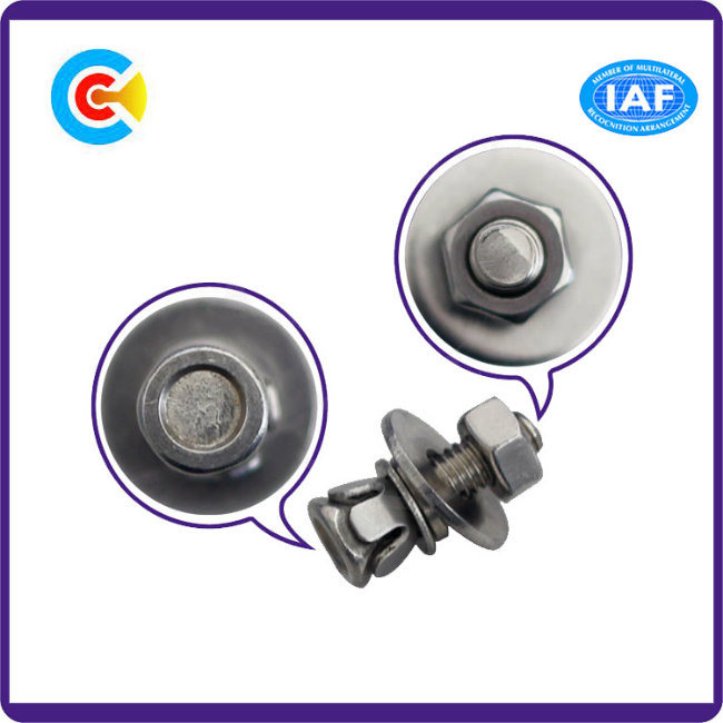 DIN/ANSI/BS/JIS Carbon-Steel/Stainless-Steel Cross Combination of Screws Fan Combination Screws