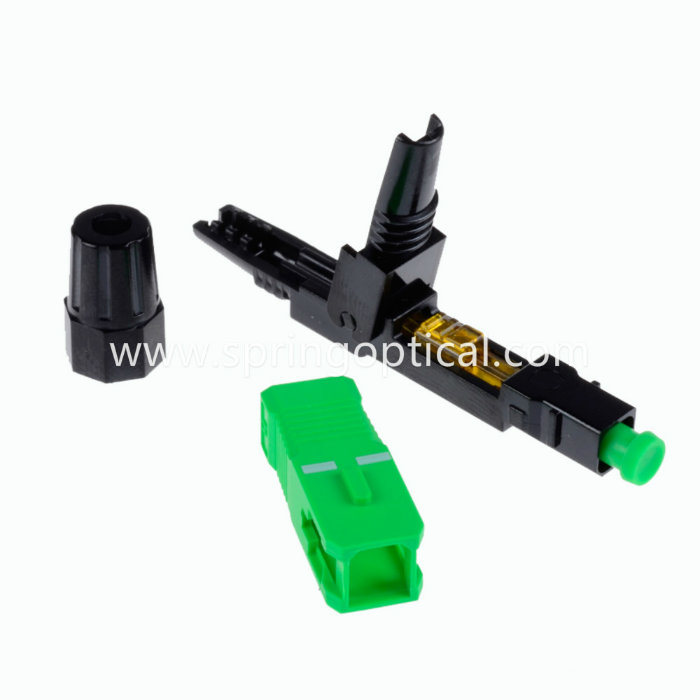 Sc APC Fiber Optic Fast Connector Optical Fiber Quick Connector