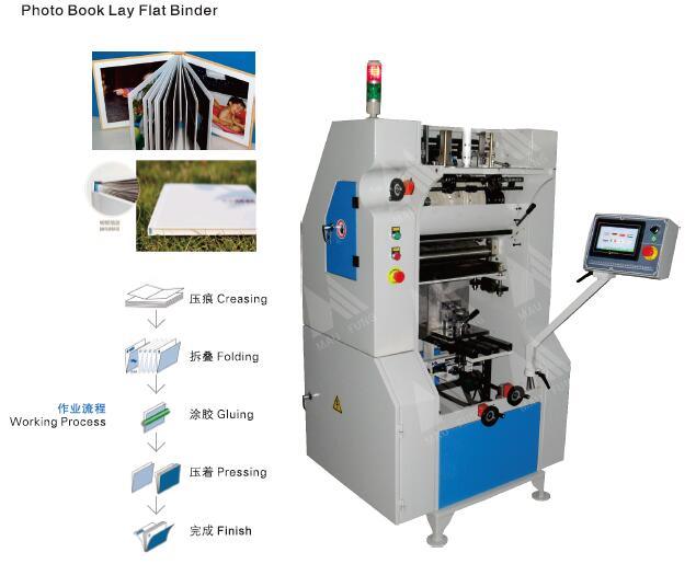 Automatic Butterfly Photo Book Maker Machine/Album Machine HS-PF400