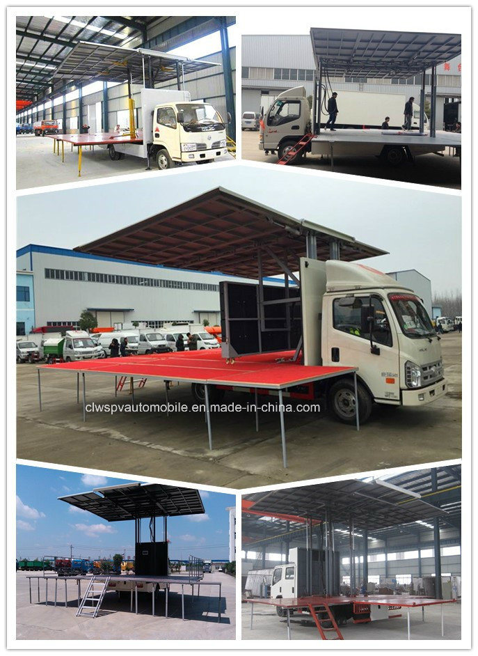 15 Tons High Quality Movable Stage Truck JAC Outdoor Stage Vehicle