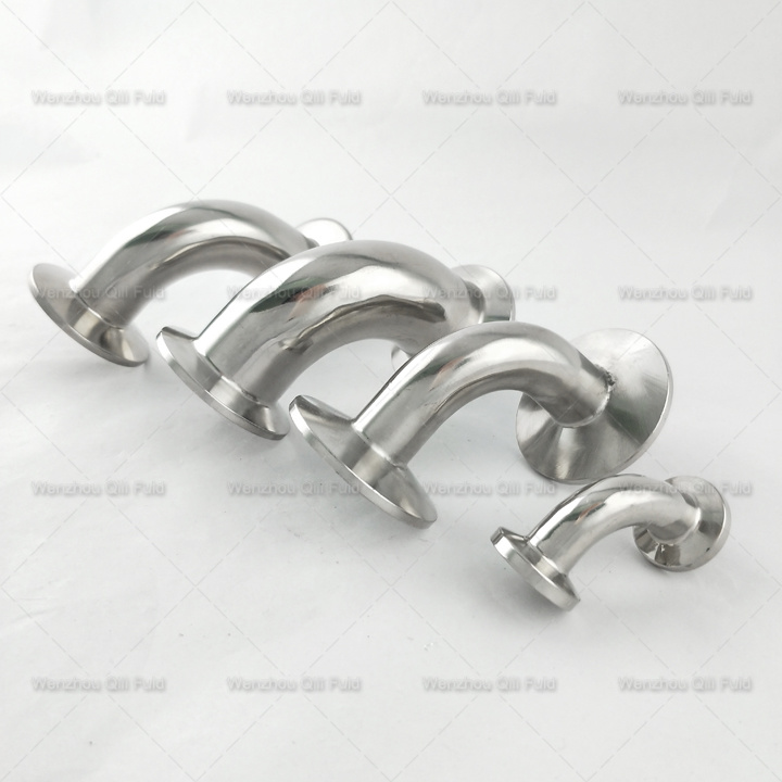 Sanitary Stainless Steel Clamp Pipe Fittings Elbow Bend