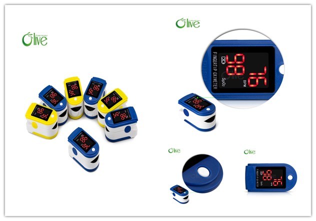 Finger Pulse Oximeter with OLED Two Color Displ (OLV-80B)