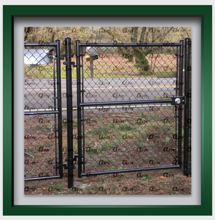 Quality Galvanised & Plastic Coated Temporary Chain Link Fence