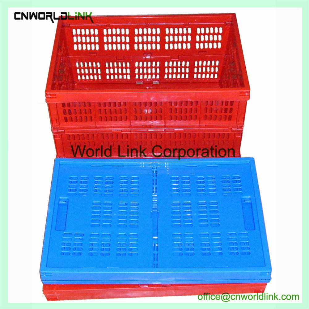 Various Shopping Plastic Foldable Crate for Sale