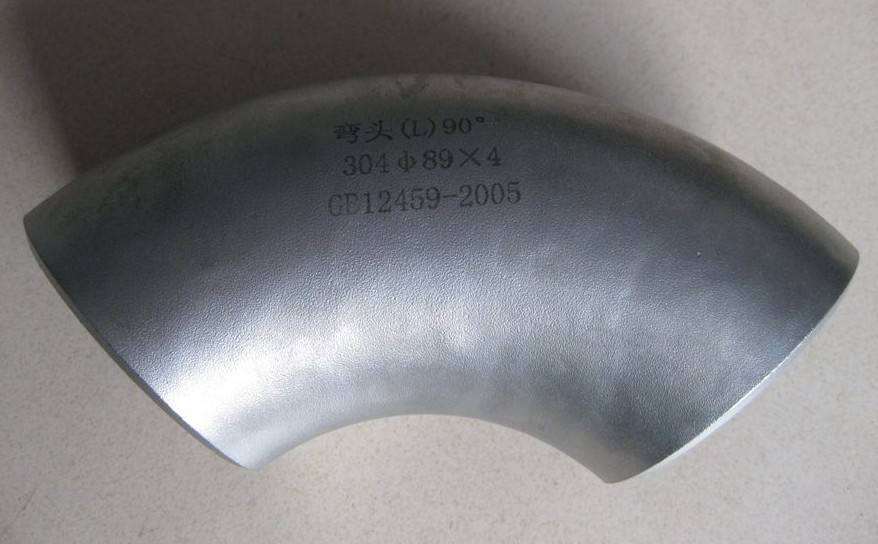 A234 Wp5 Alloy Steel Pipe Fittings 90 Deg Lr Elbow Seamless Carbon Steel Elbow