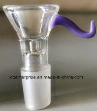 Cc387 Clear Color Bowl for Smoking Pipe Borosilicate Glass