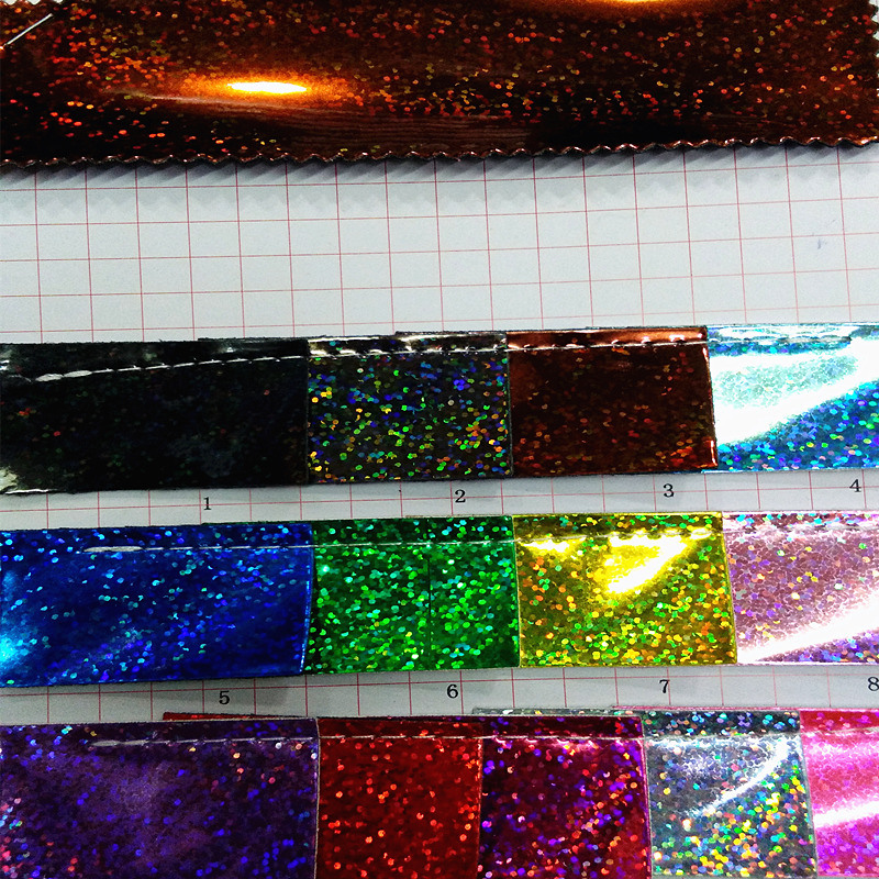 Sparkling Shine Glitter Leather PU Leather for Shoe Leather (HS-M300)
