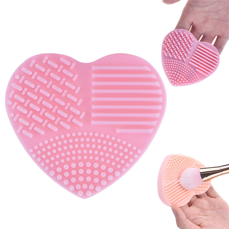 Factory for Heart Shaped Silica Clear Make up Brushes