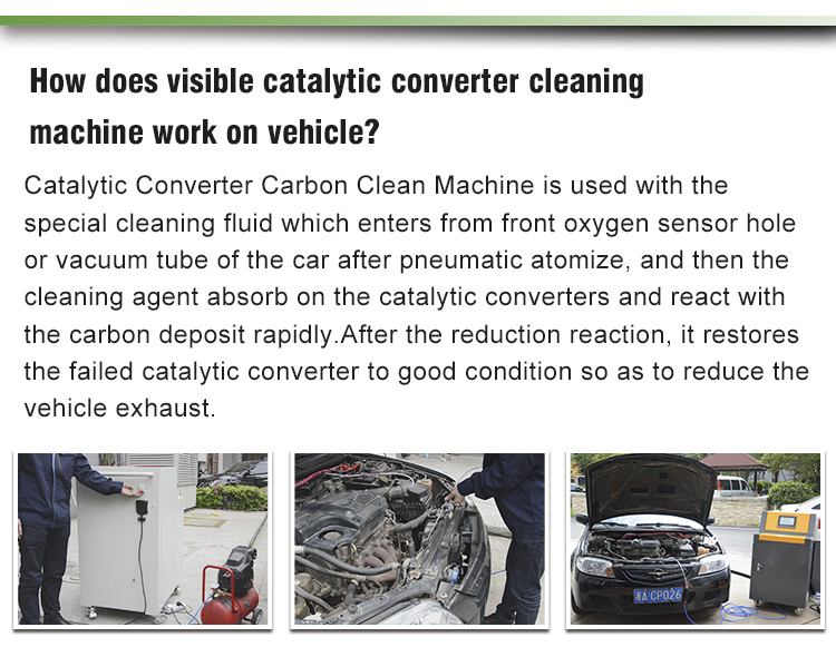 Automobile Engine Catalytic Converter Carbon Washing Machine