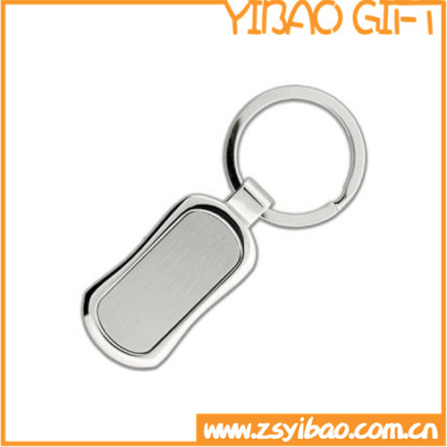 PU Leather Zinc Alloy Key Chain with Custom Size (YB-PK-01)