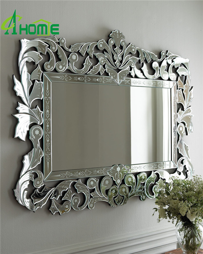 Modern New Framed Home Decorative Wall Rectangle Venetian Mirror
