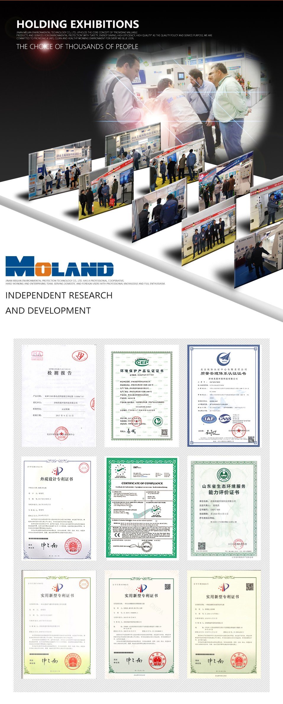 Industrial Filter Air Purification System with Ce for Built-up Welding/Cutting Machine