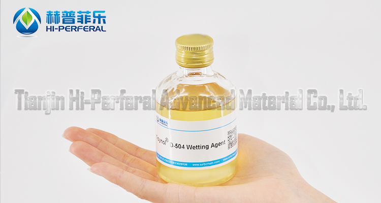 D-504 wetting agent for Textile Pigment Ink with low foam