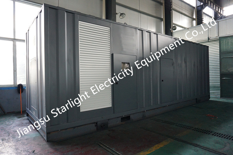 Heavy Duty Electric Diesel Generator 2000kw 2500kVA Mtu 16V4000g63 Engine Soundproof Type