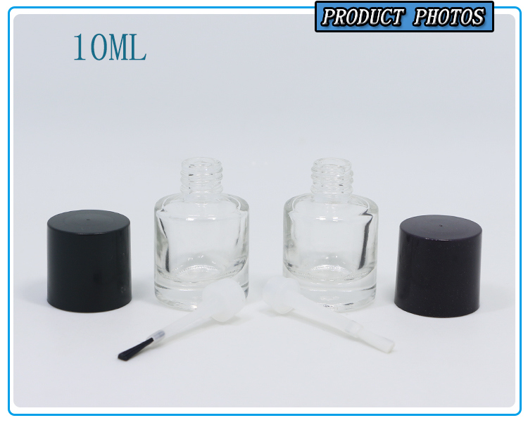 Mini Custom Nail Polish Bottle 10ml Empty Gel Nail Polish Glass Bottle