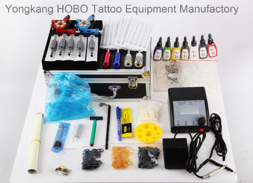 Long Life Tattoo Kit 3 Guns Type Tattoo Machine Power Supply