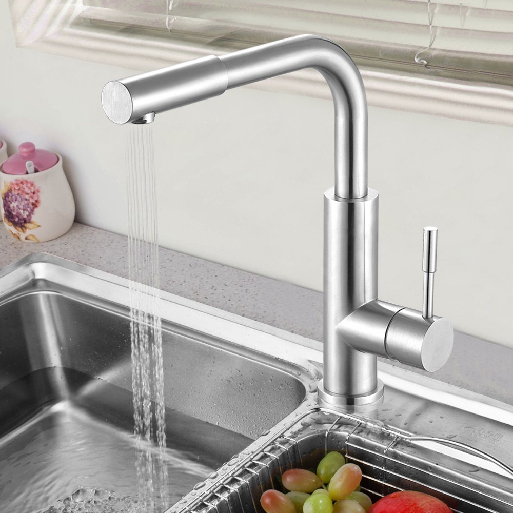 Stainless Steel Kitchen Pull out Faucet with CSA Certificated