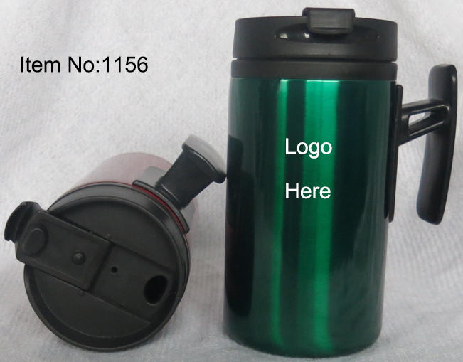 Promotional Double Wall Insulated Thermos Stainless Steel Travel Coffee Mug