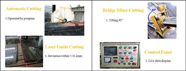 High-Tech Granite/Marble Slab Cutter Stone Tile Cutter