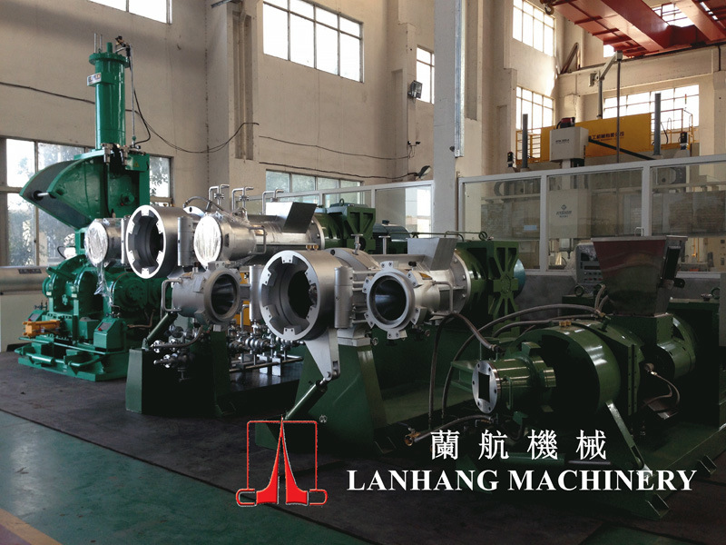 PVC Single Screw Strainer Extruder