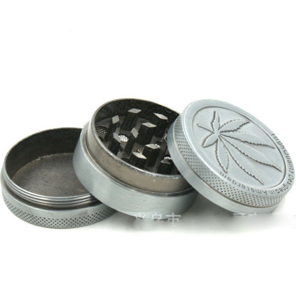 Herb Grinder 3 Layer Metal Mill Crusher Tobacco Smoke New