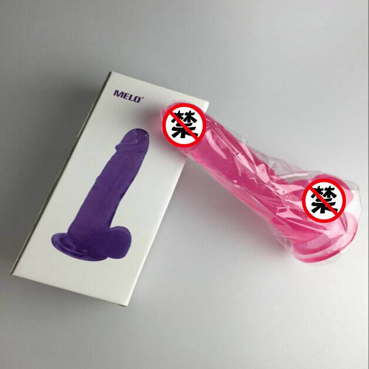 Silicone Vibrating G-Spot Crystal Simulation Waterproof Muted Penis Vibrating Didos Sex Toys