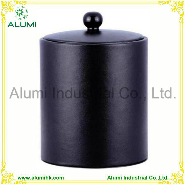 Wholesale Stainless Steel Ice Bucket with Leather