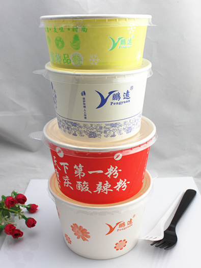 Cheap Eco-Friendly Paper Insulated Disposable Food Container