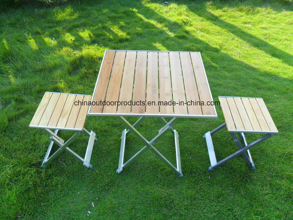 Aluminum Folding Table 66*66*66cm (etc-130-8B)