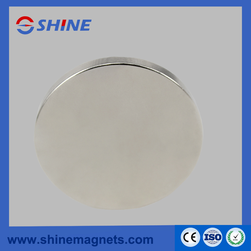 Nickle Plated Rare Earth Strong Neodymium Disc Magnet