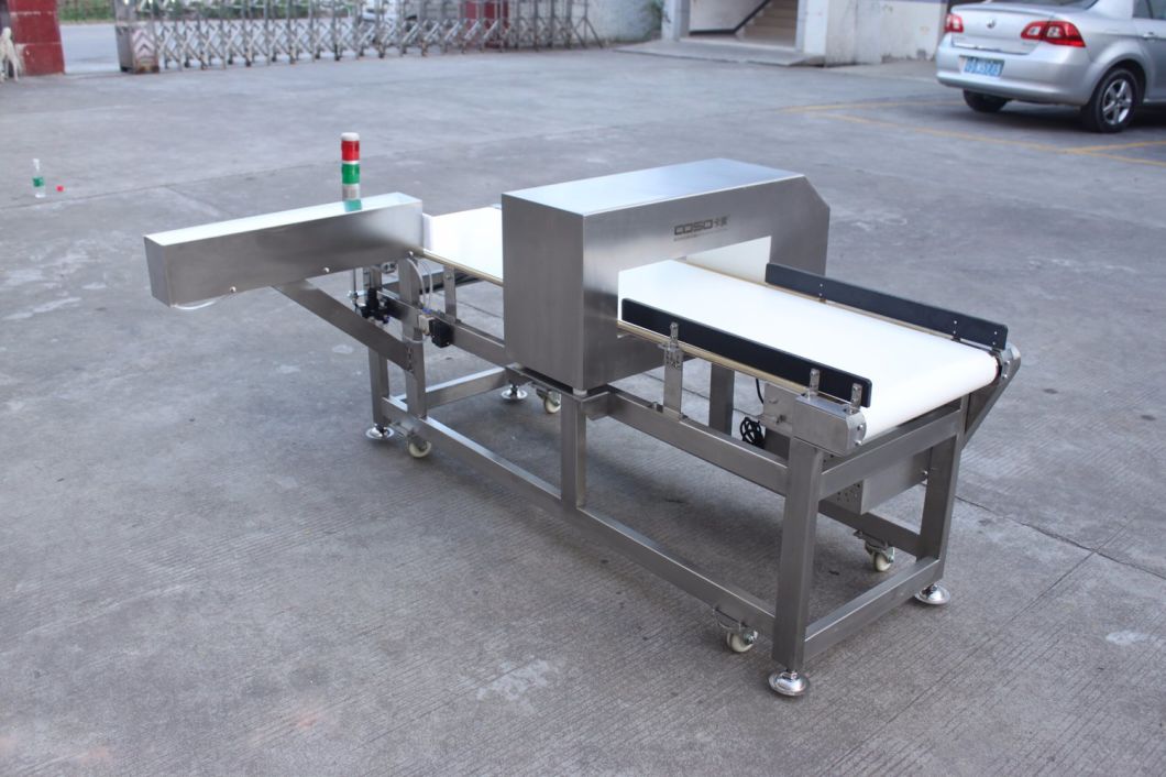 Auto Rejection Metal Detector for Frozen Food/Fish/Meat with Conveyor