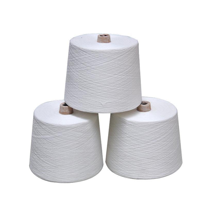 Spun Polyester Yarn for Weaving or Knitting