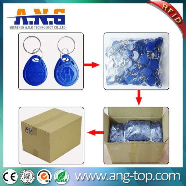 ABS Plastic RFID Key Fob with Embedded RFID Transponder