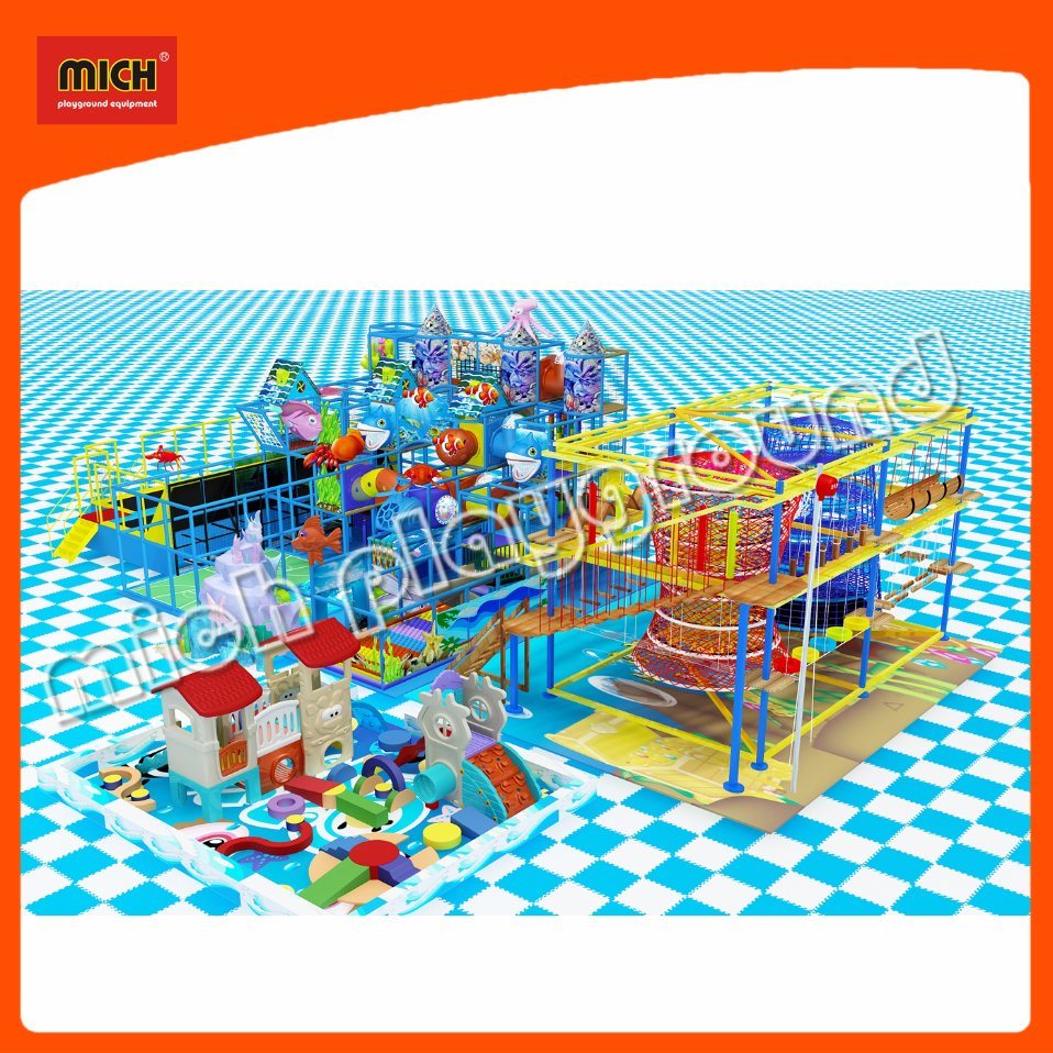 Family Entertainment Center Soft Play Indoor Playground Equipment