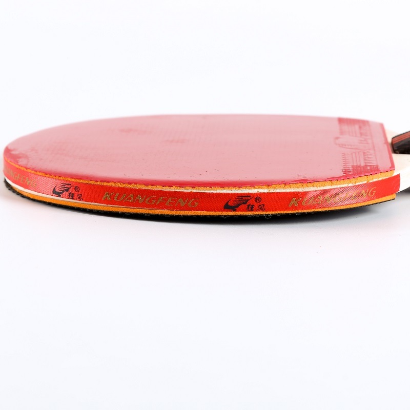 Table Tennis Ping Pong Racket Two Long Handle Bat Paddle with Three Balls