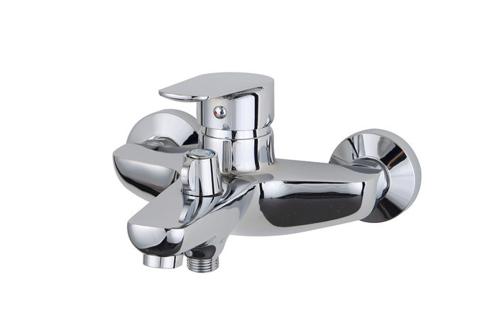 Chromed Single Handle Zinc Alloy Basin Faucet 3005y