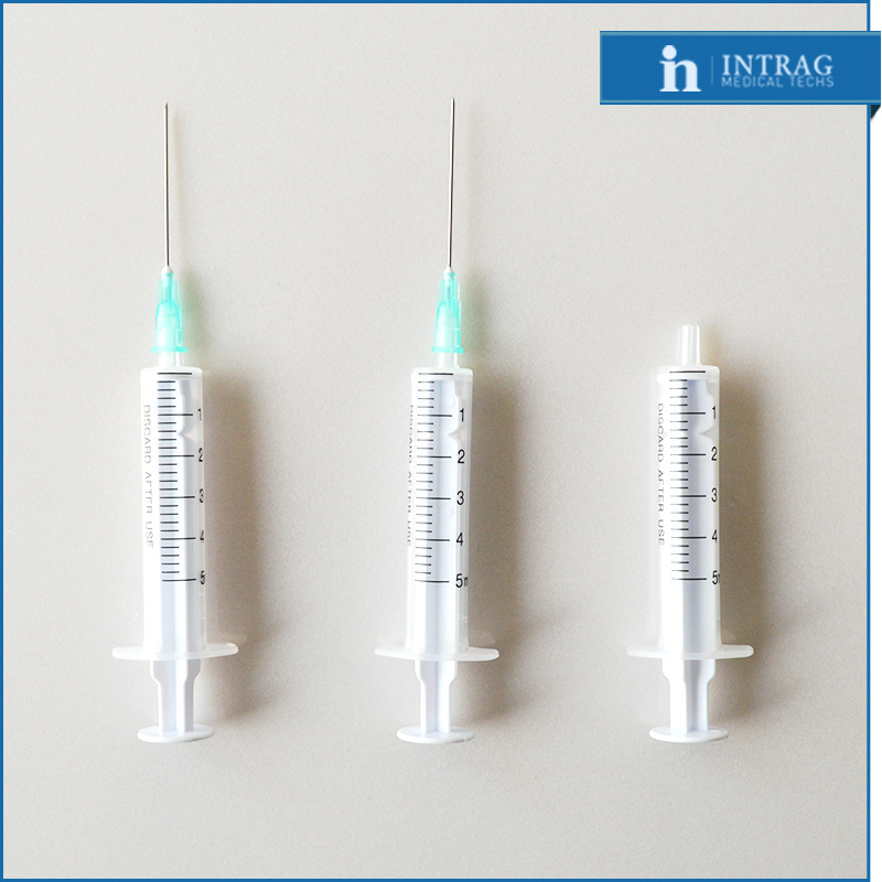 Sterile Disposable Syringe Two Parts (2ml, 5ml, 10ml, 20ml)