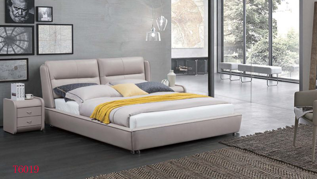 Hot Sell Modern Leather Bed for Home