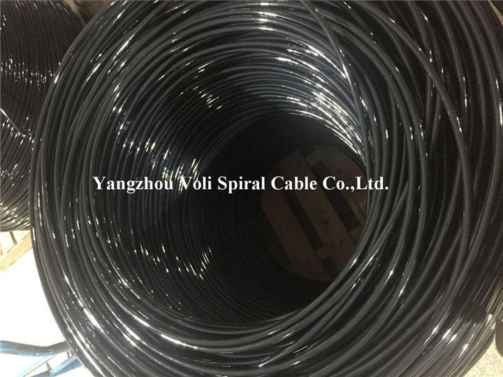 High Elasticity TPE PUR Spiral Electric Wire Coiled Cable